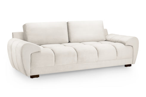 Elijah Sofa Cream 3 Seater Cream 3-Seater